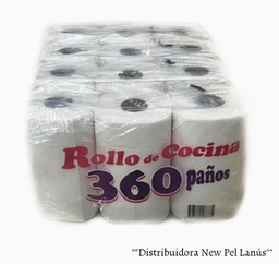 [39 ROLLO DE COCINA NEW PEL 360 PAÑOS X 4 PACK <>] Rollo De Cocina New Pel 360 Paños